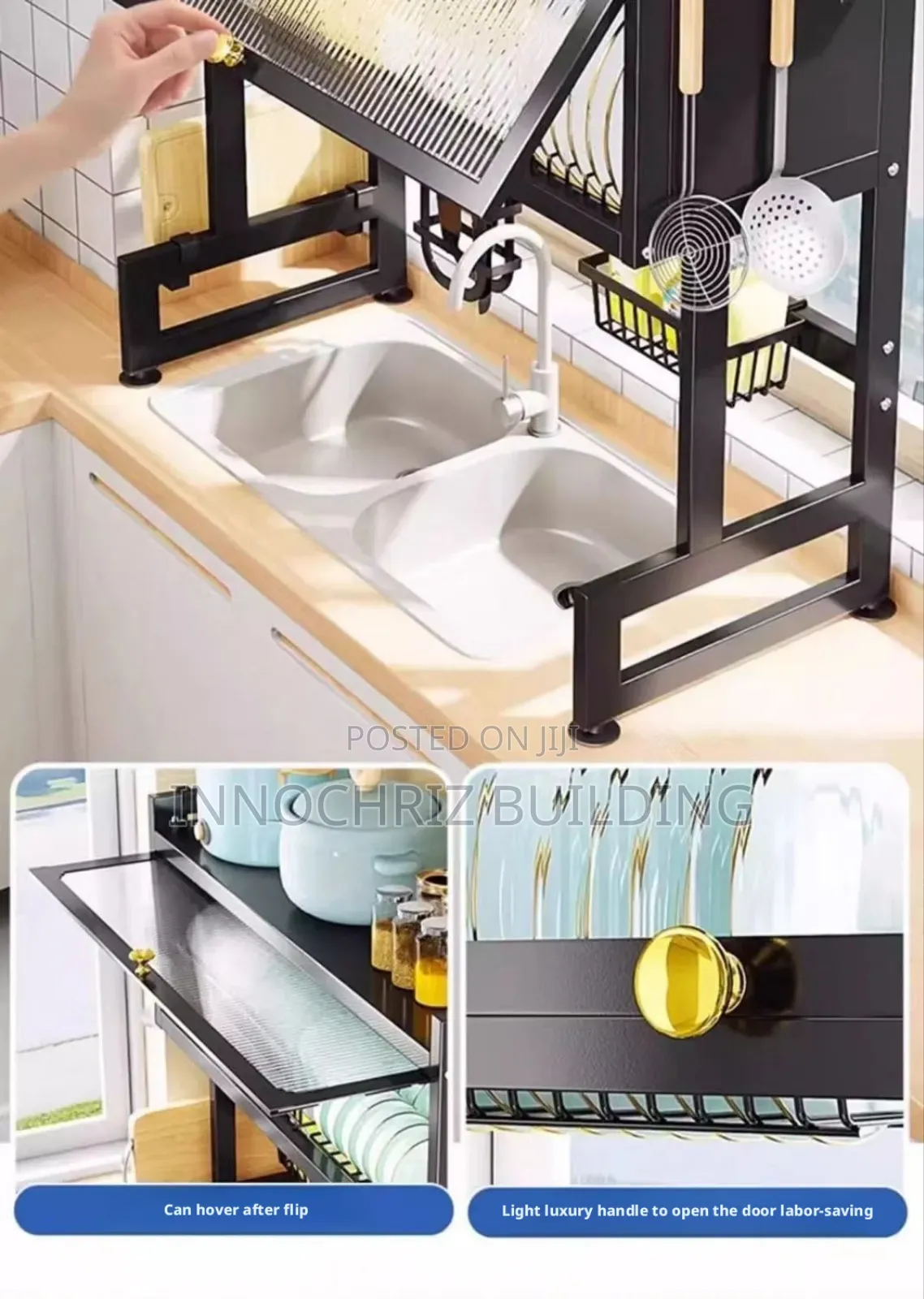 Multi Fictional Kitchen Rack
