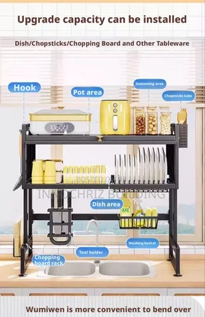 Multi Fictional Kitchen Rack