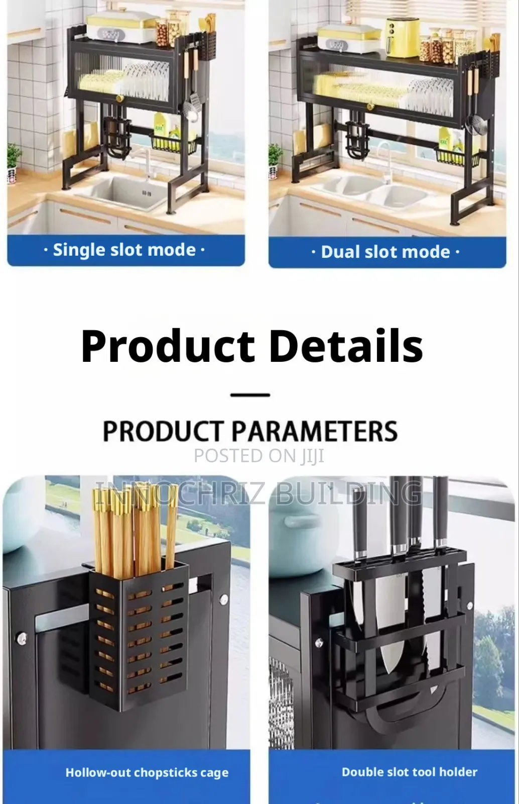 Multi Fictional Kitchen Rack