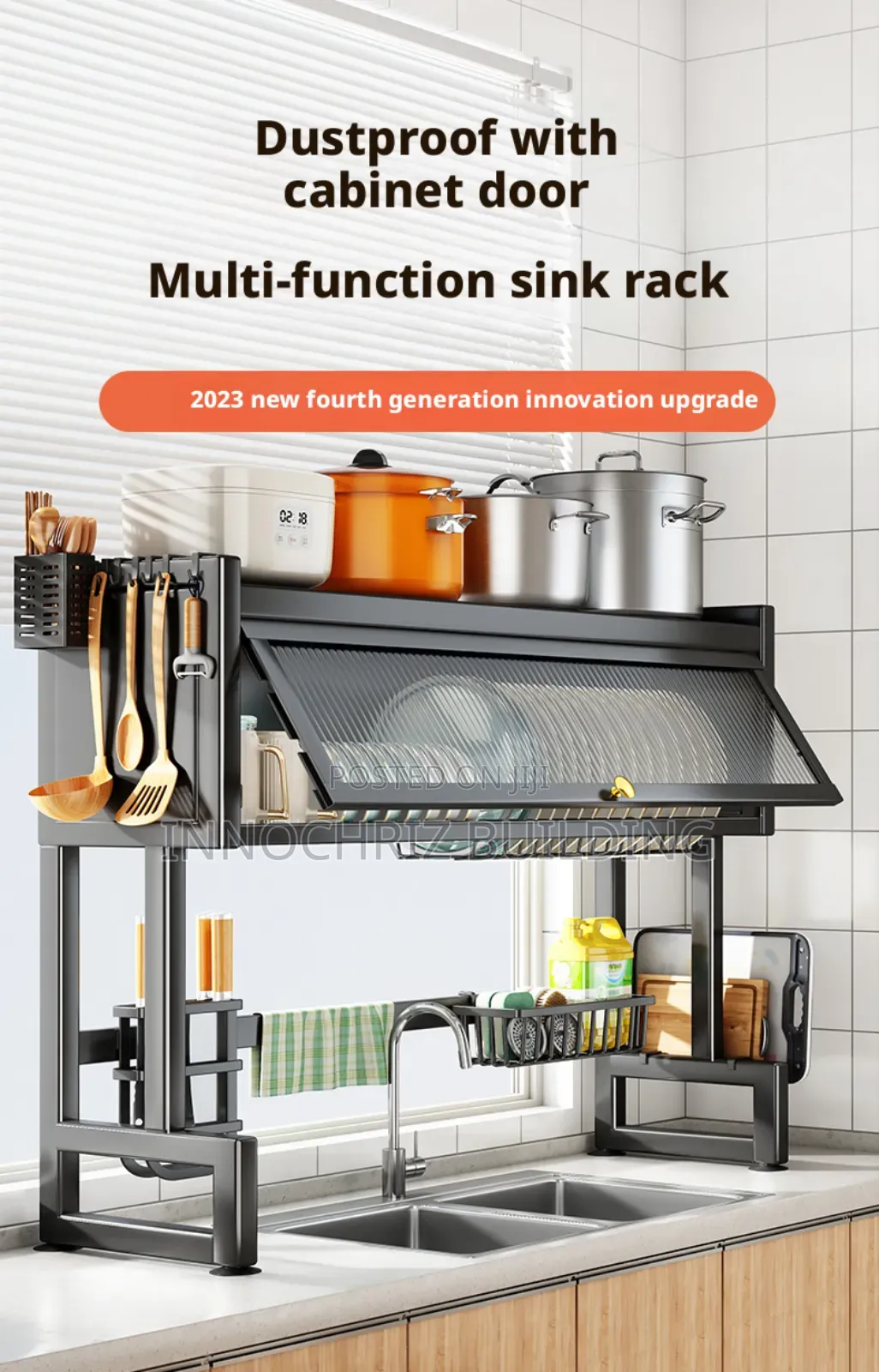 Multi Fictional Kitchen Rack