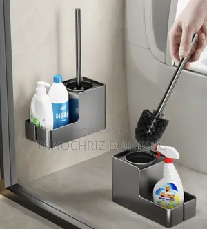 Toilet Brush and Toilet Cleaner Stand