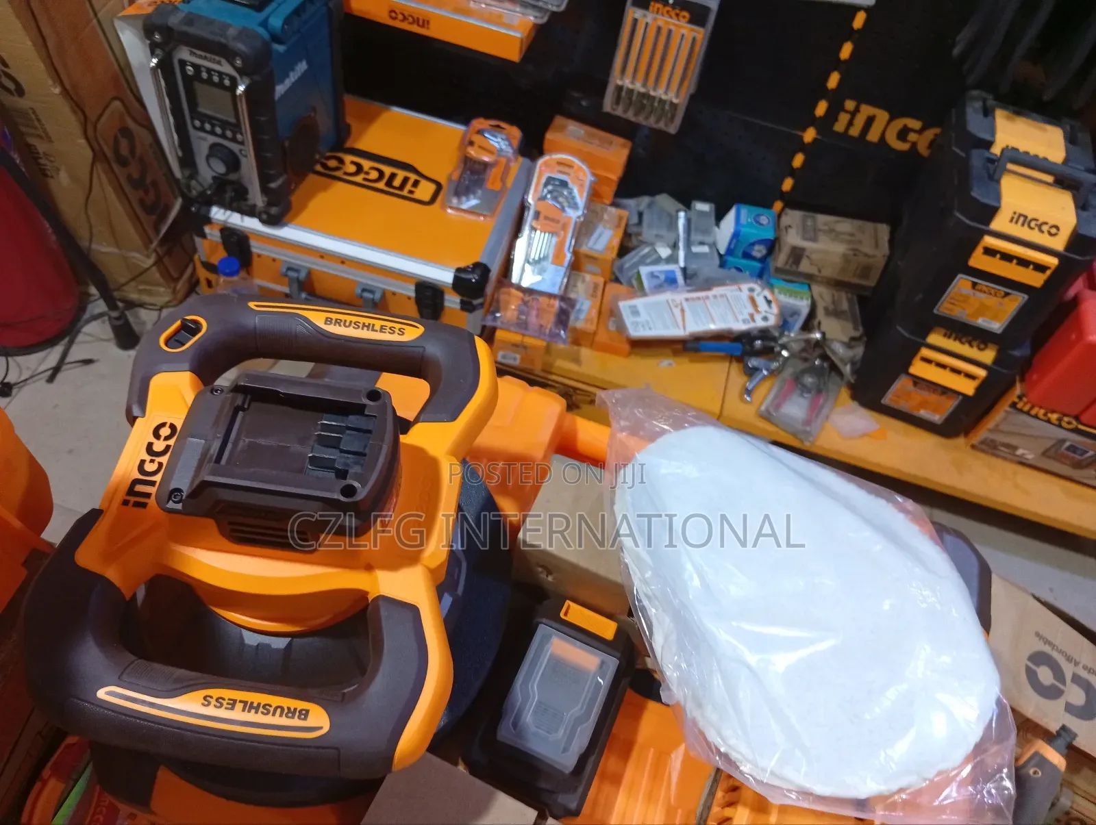 Ingco 20v Cordless Polisher 10"