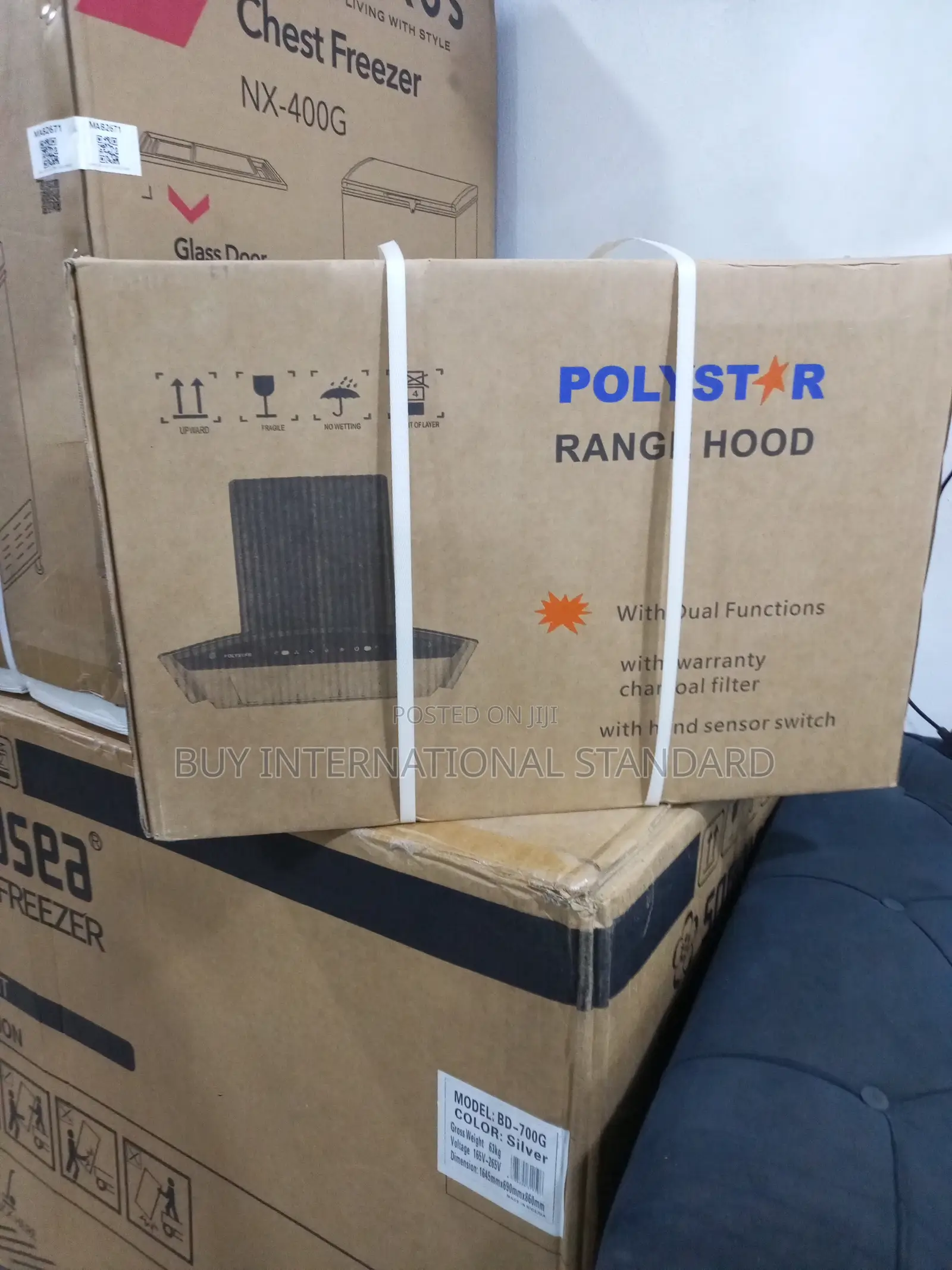 Polystar Pv-6009bd Range Hood With Strong Motor