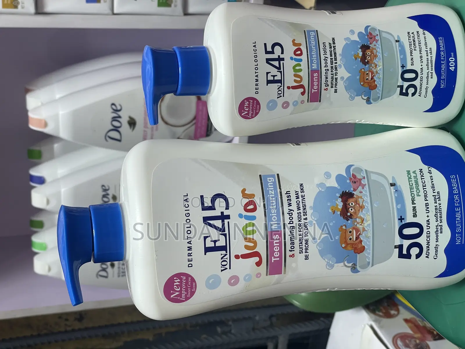 E45 Junior Lotion and Bath Set