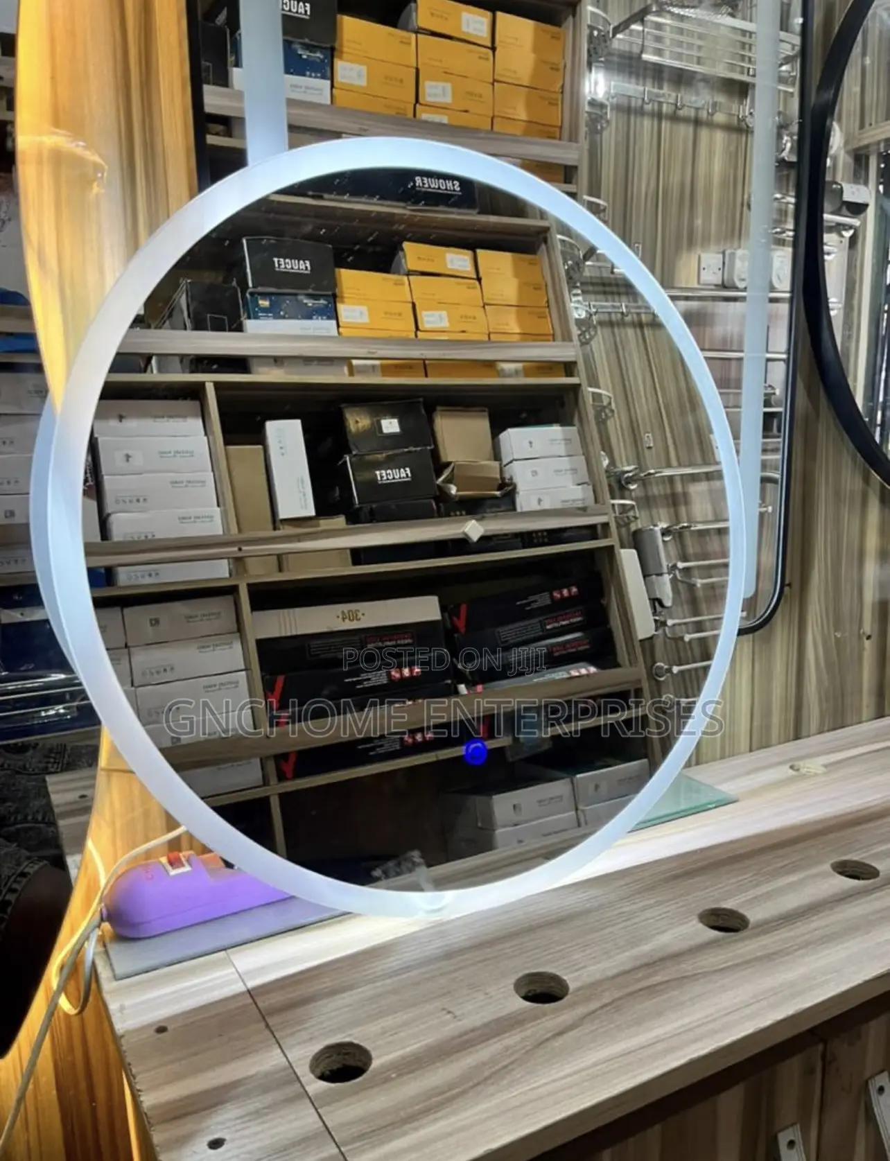 60/60cm Led Mirror
