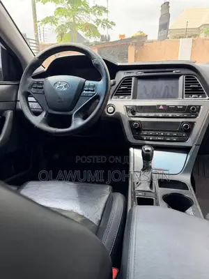 Hyundai Sonata Sport PZEV 4dr Sedan (2.4L 4cyl 6A) 2015 White