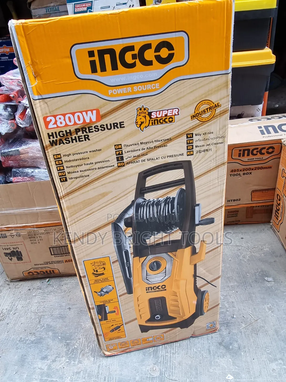High Pressure Washer 2800w