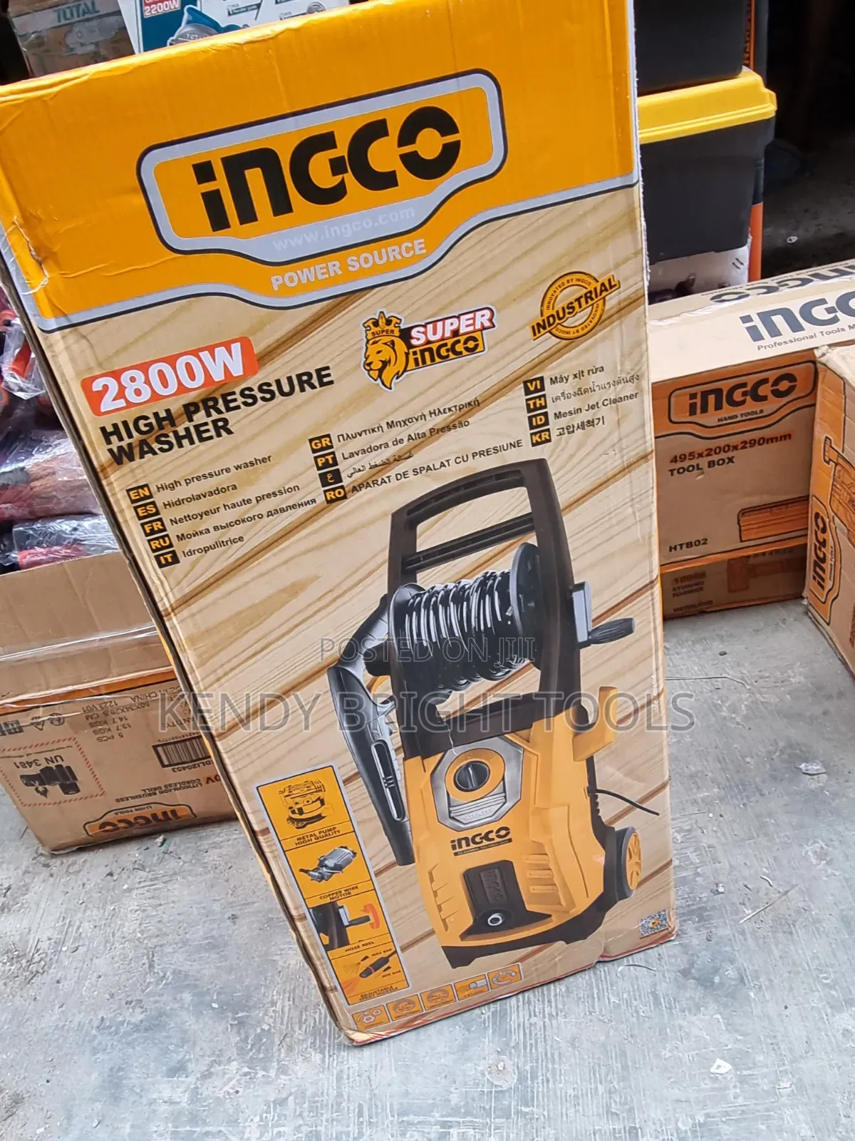 High Pressure Washer 2800w