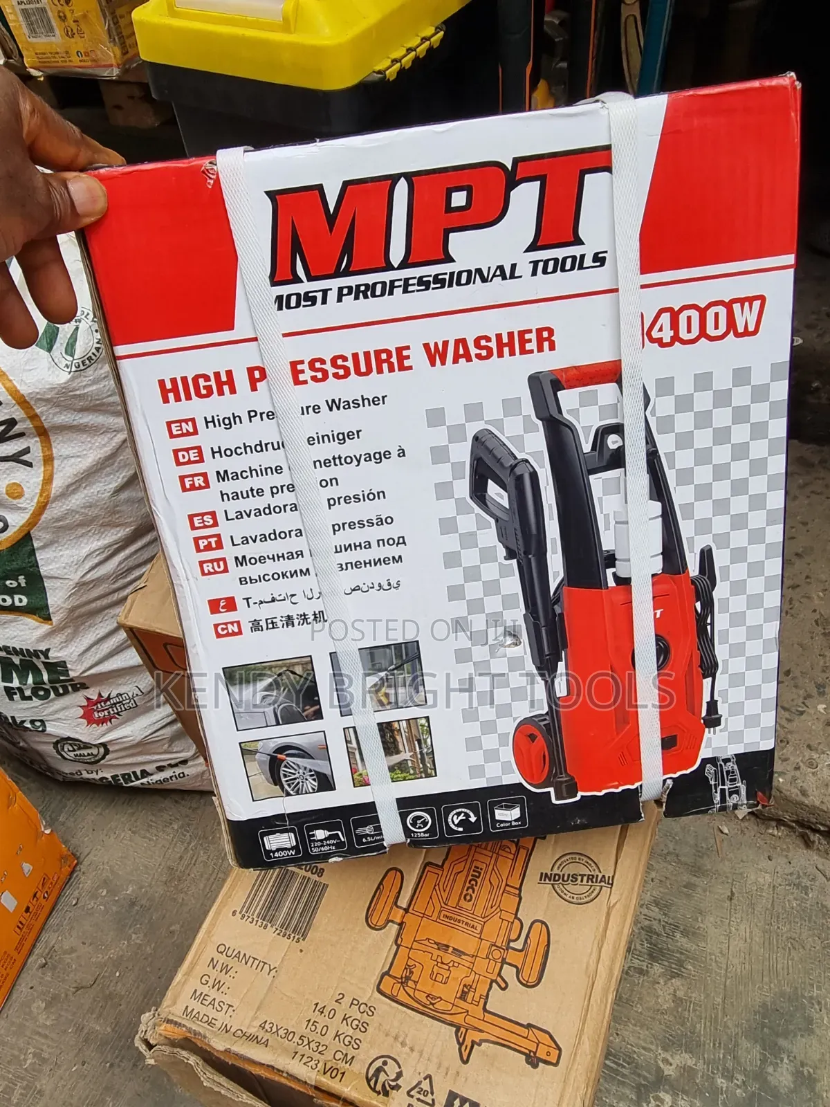 High Pressure Washer 1400w