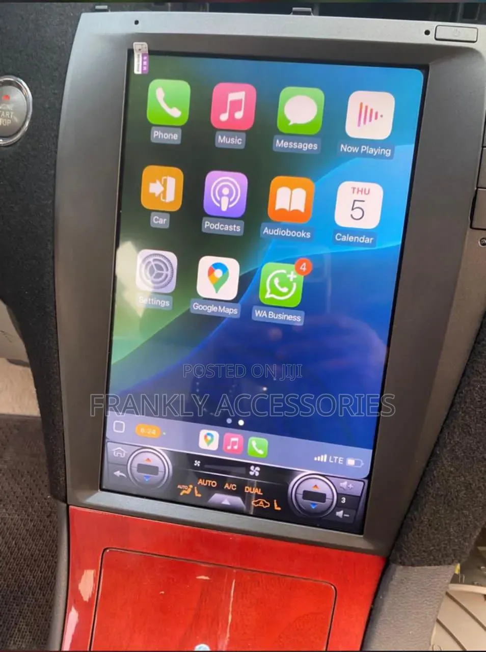 Es350 Tesla Navigation Apple Carplay Screen With Reverse Camera