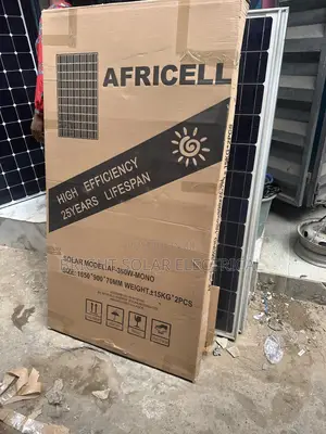 New Africell Solar Panels Available in Story Now in Stock