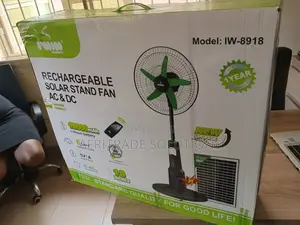 Iwin 18” Rechargeable Fan – Strong Airflow