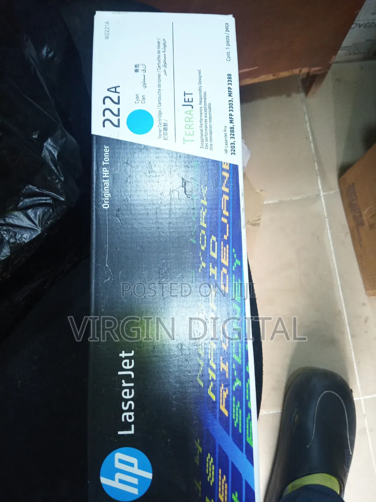 Original Hp Toner 222a Colour