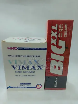 Vimax Capsules+ Big XXL Cream: For Sexual Enhancement