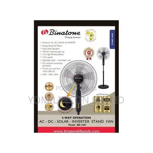 Binatone Standing Fan Ad - 1601