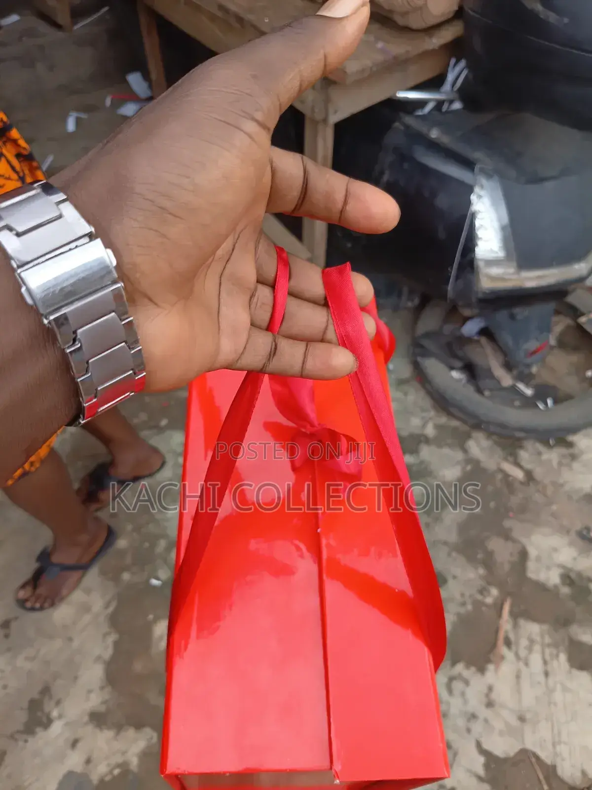 Red Colored Gift Box