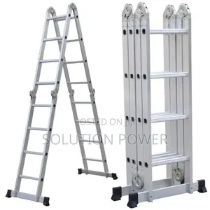 Heavy Duty Steel 4x6 Folding Ladder