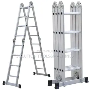 Heavy Duty Steel 4x6 Folding Ladder