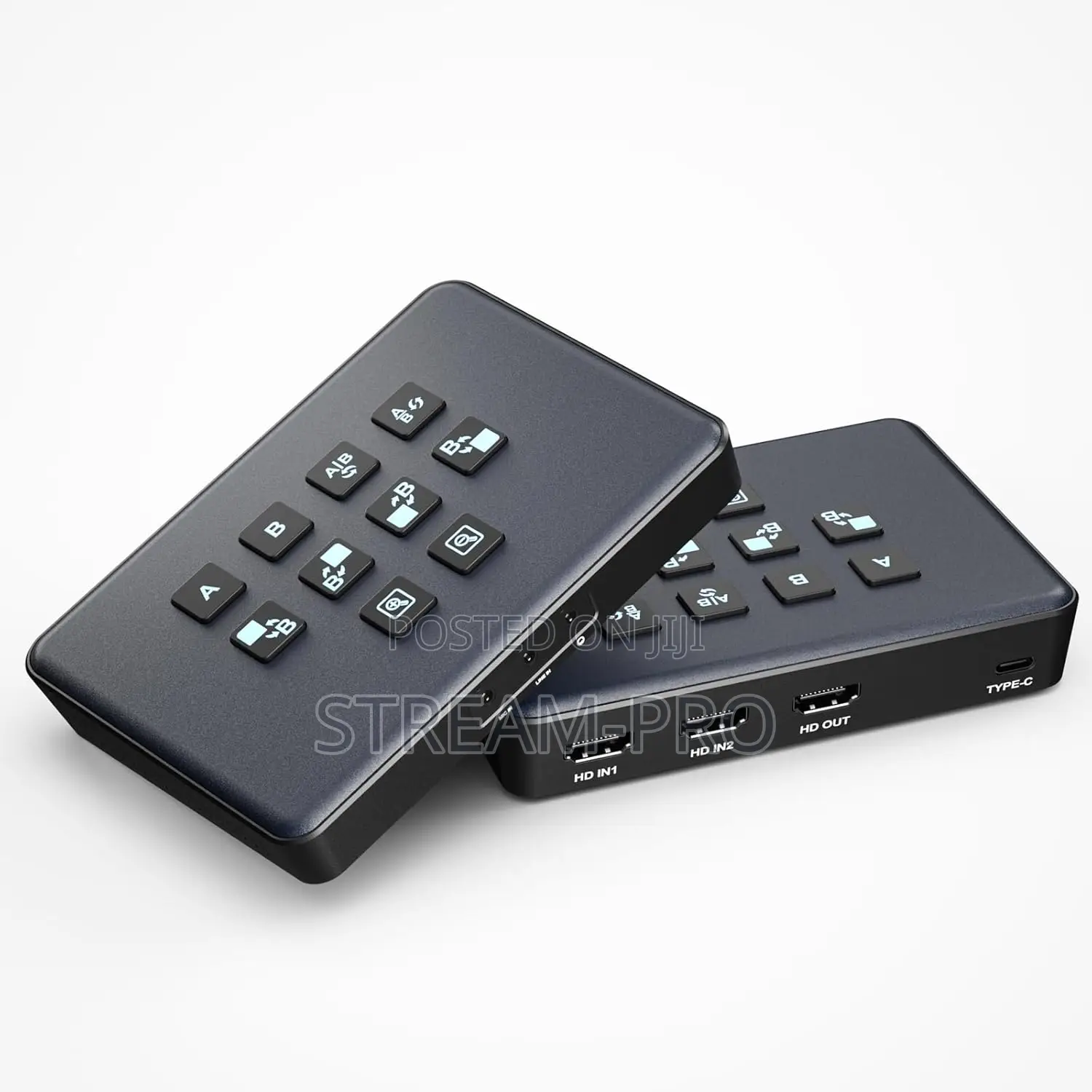 Video Switcher For Live Streaming, Dual Hdmi Input Capture