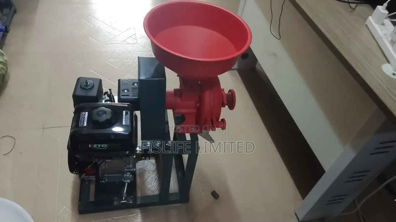 Wet and Dry Grinder With Engine