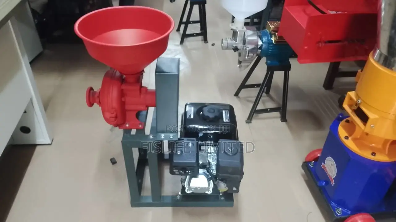 Wet and Dry Grinder With Engine