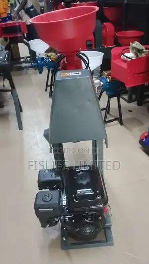 Rice Mill With Engine