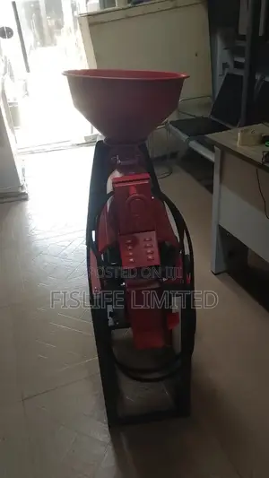 Rice Mill With Engine