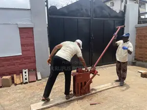 6 Inches Hydraform Interlocking Machine Manual Brick