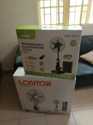 Iwin 18” Rechargeable Standing Fan – Durable Build