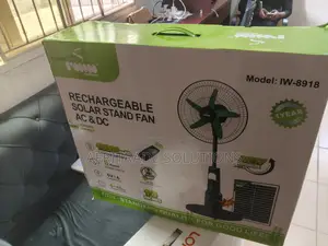 Iwin 18” Rechargeable Fan – Multi-Speed Control