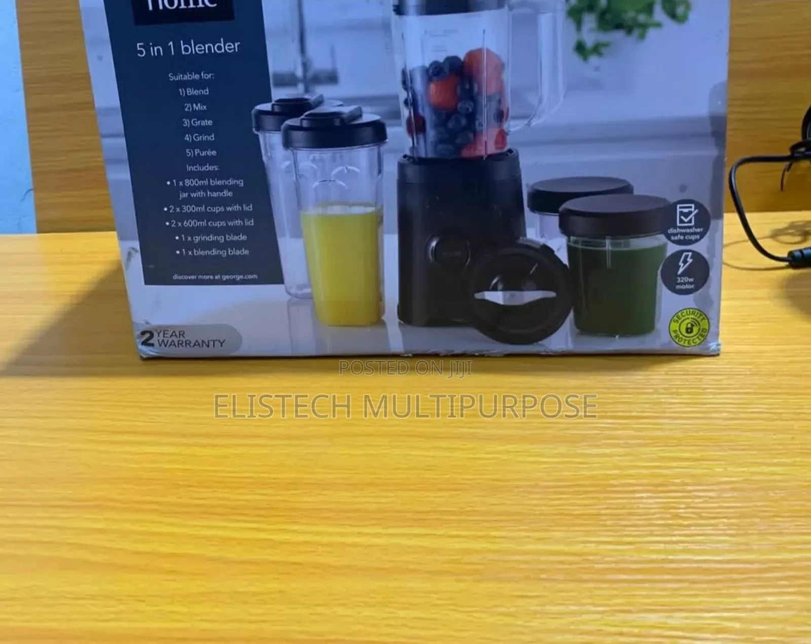 George Home 5-in-1 Blender Set - Multi-Functional Kitchen Assistant