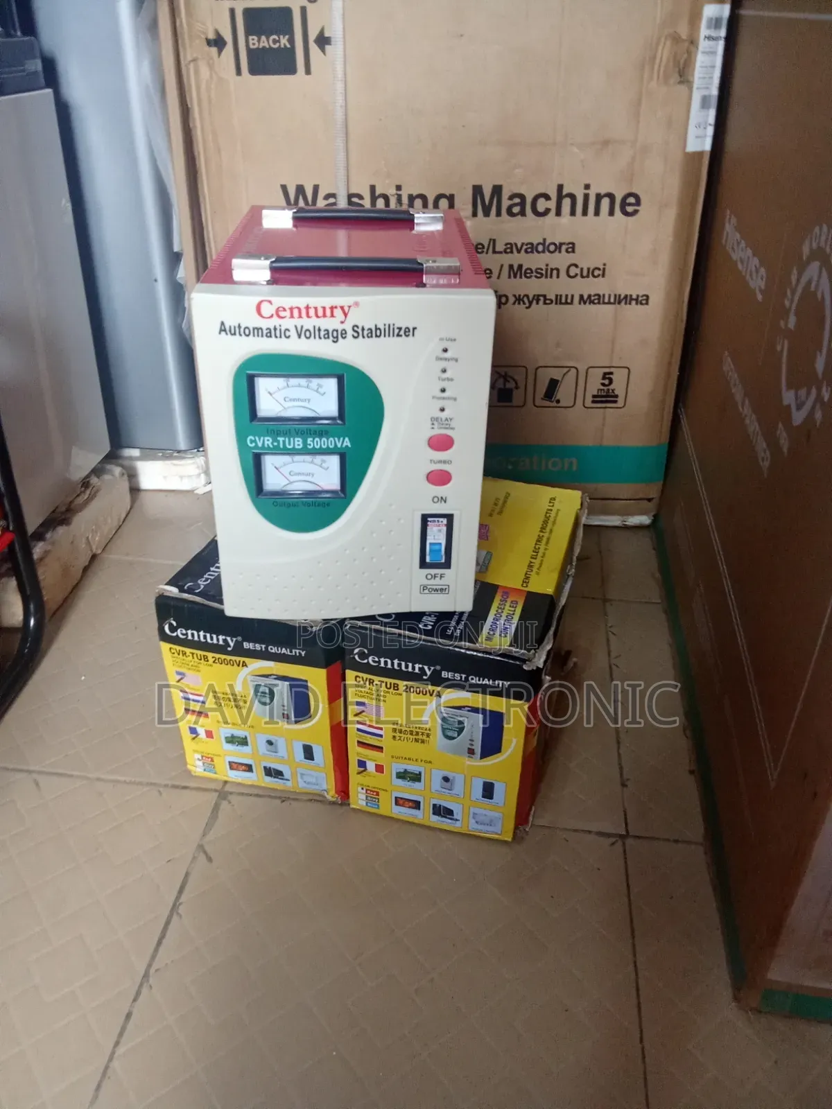Century Stabilizer 5000w Heavy Duty Transformer