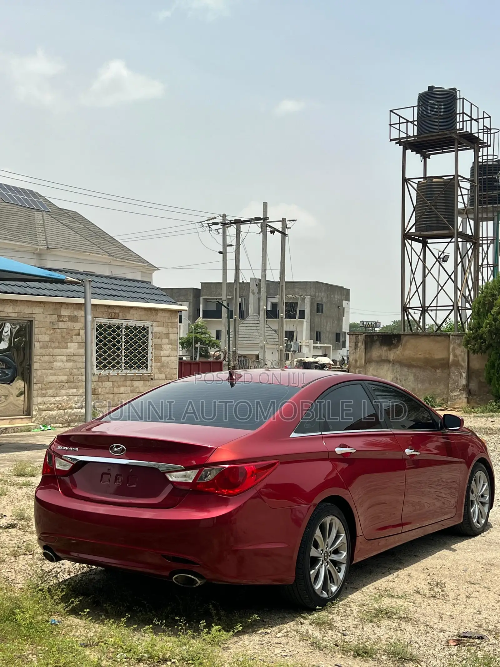 Hyundai Sonata 2011 Red