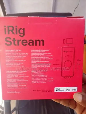 Irig Stream Audio Interface