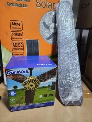 56" Inches Ac / Dc Solar Ceiling Fan