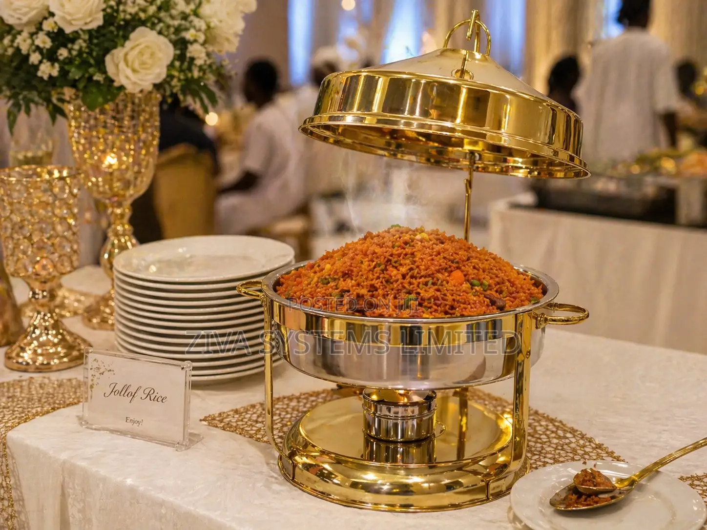 Gold Chaffing Dish for Rent