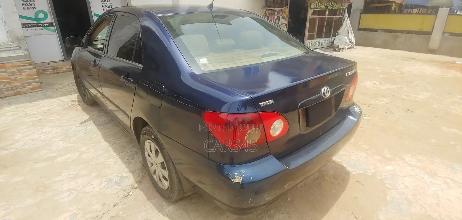 Toyota Corolla 2008 Blue