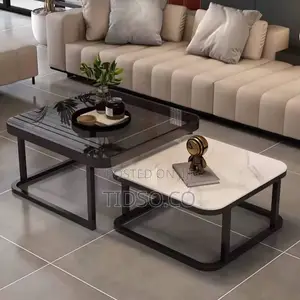 Glass Centre Table Set