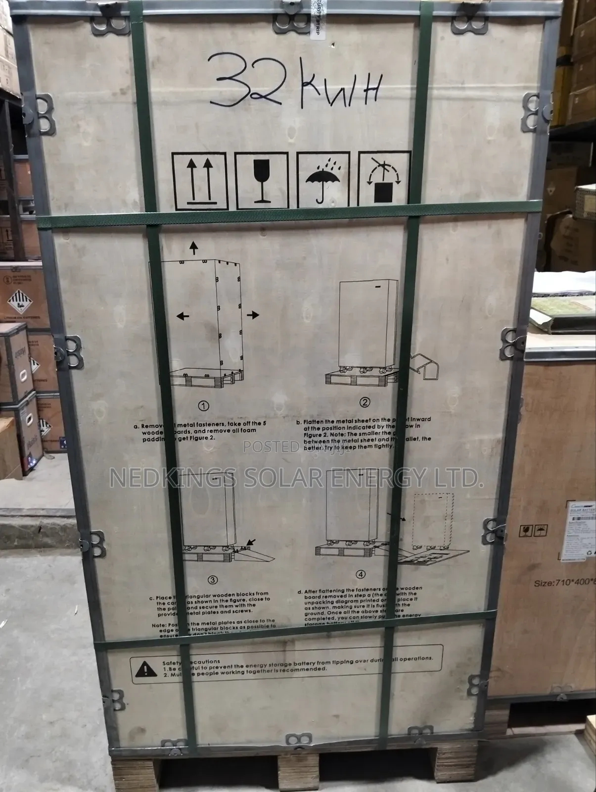 32kwh 51.2v Itel Lithium Battery