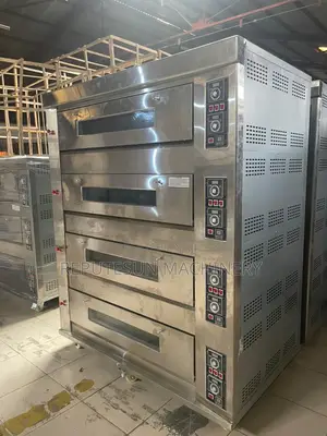 4 Deck, 16 Trays Bakery Gas Oven