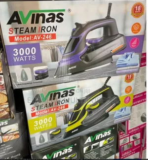 Original Avinas Electric Steam Irons - Heavy Duty Fast Heating