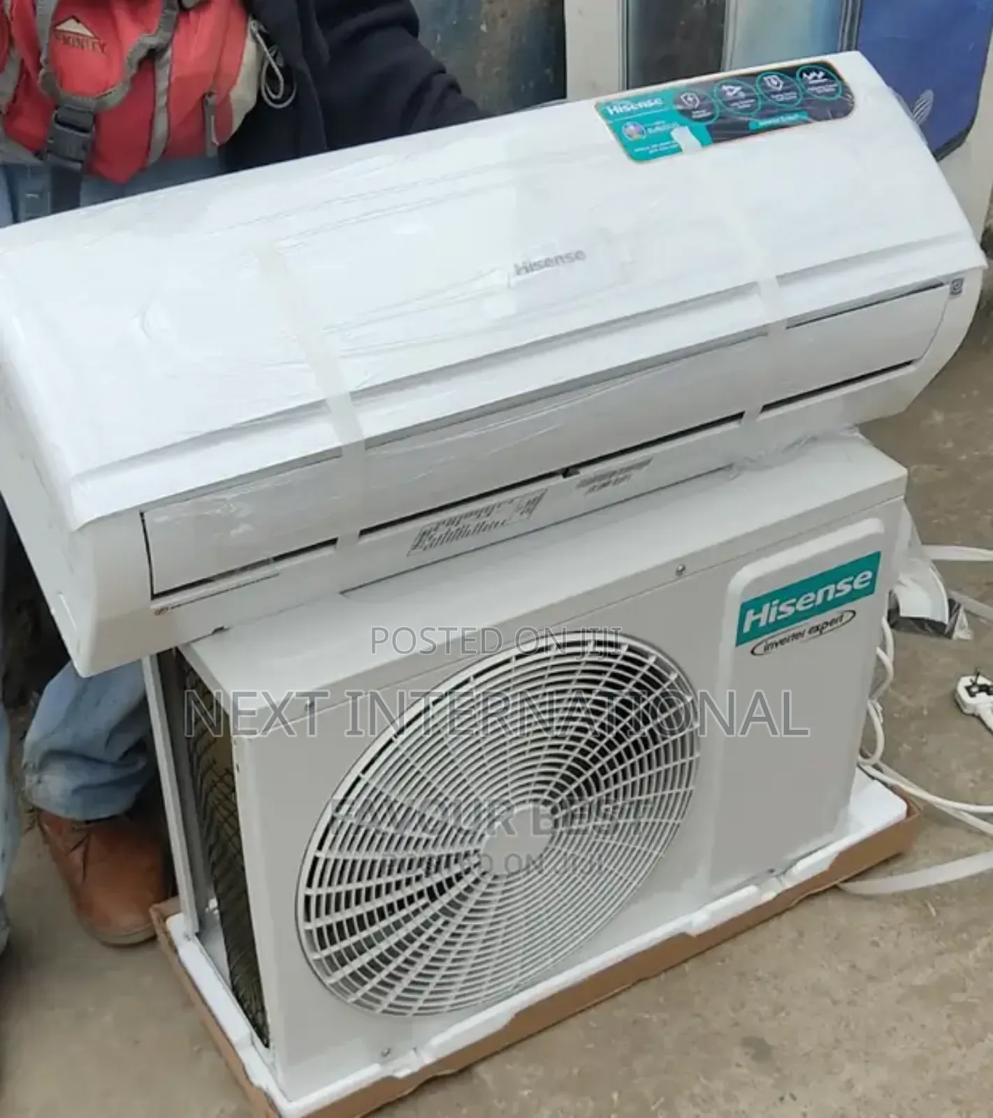 Hisense Air-Conditioner 1:5hp Inverter As12dk Split