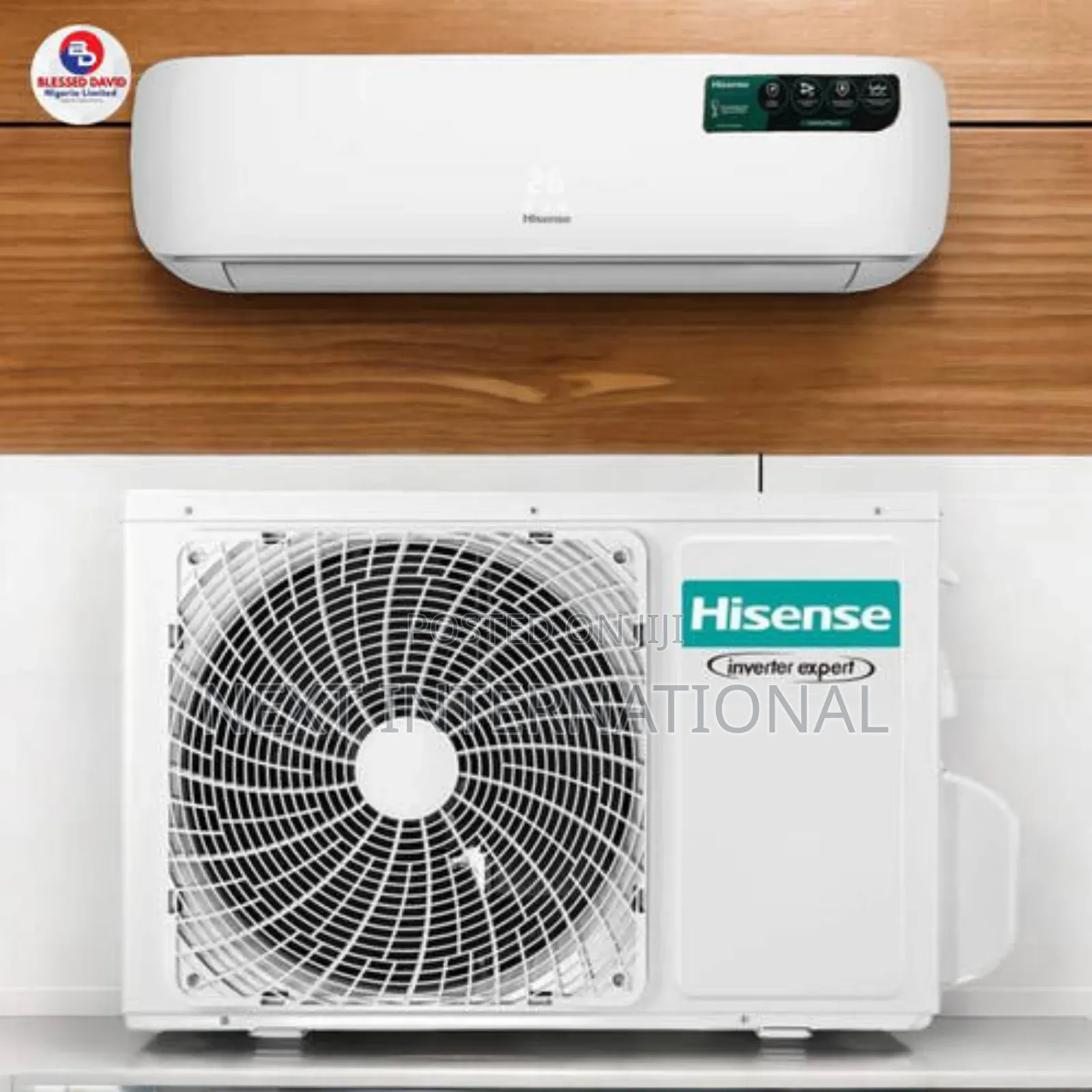 Hisense Air-Conditioner 1:5hp Inverter As12dk Split