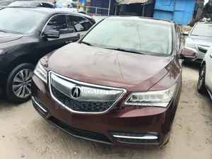 Acura MDX SH 4dr SUV AWD (3.5L 6cyl 9A) 2016 Red