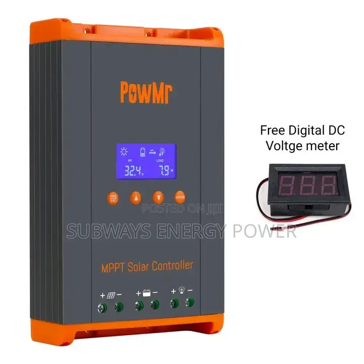 Powmr MPPT 60a Solar Charge Controller.