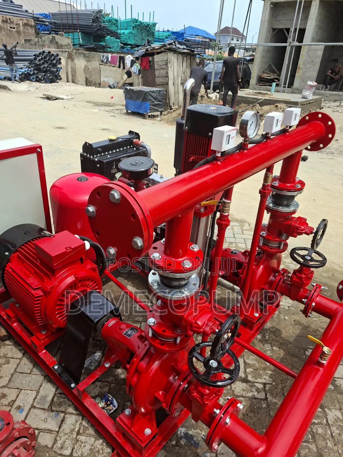 Fire Hydrant Pump Machine