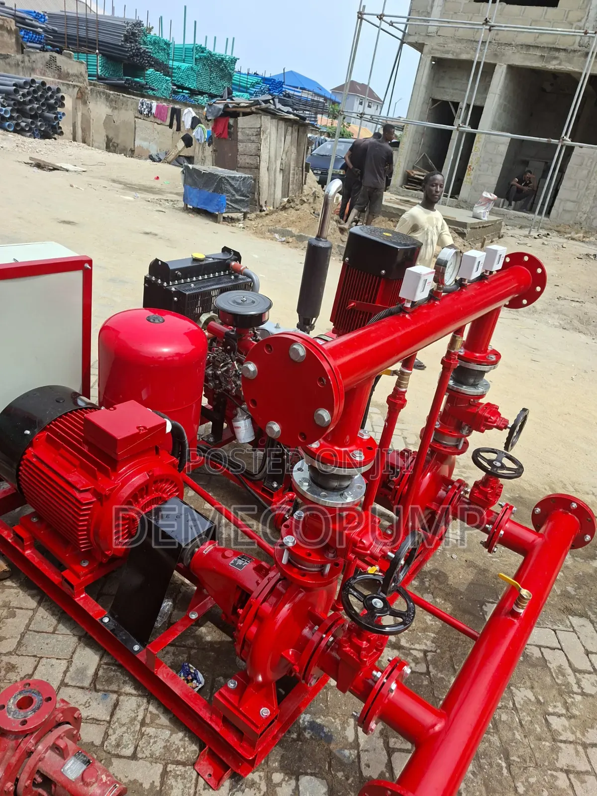 Fire Hydrant Pump Machine