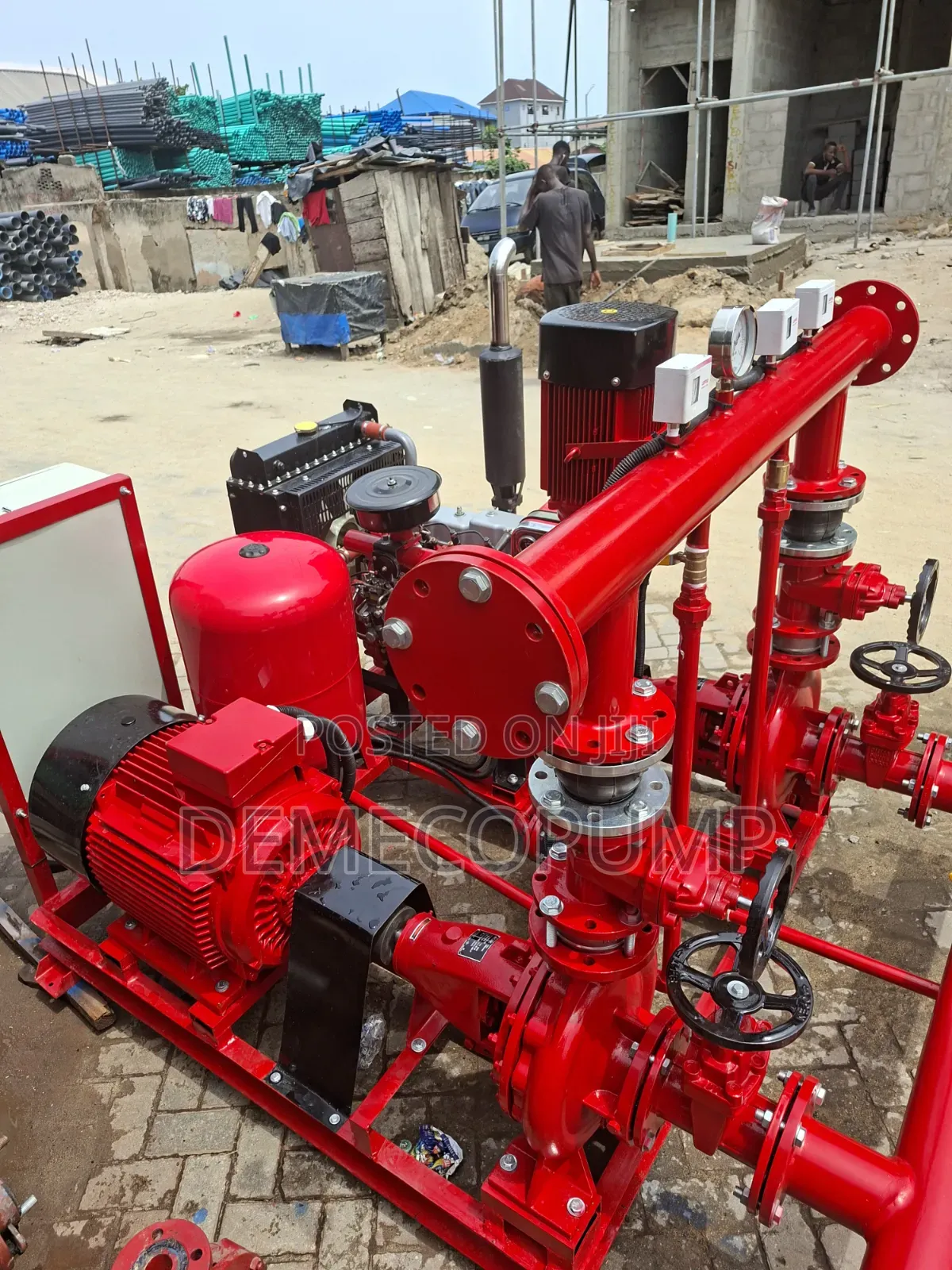 Fire Hydrant Pump Machine