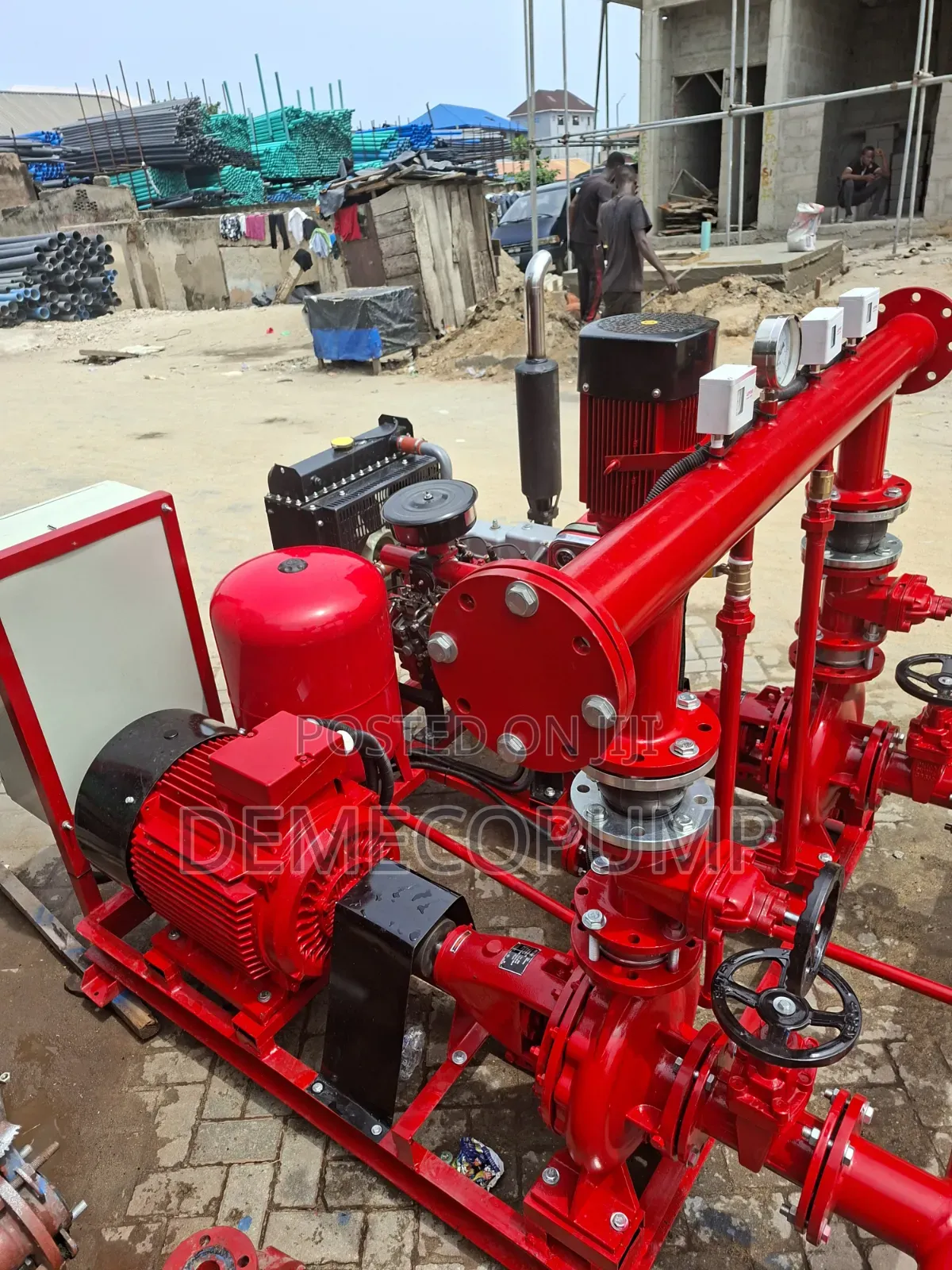 Fire Hydrant Pump Machine