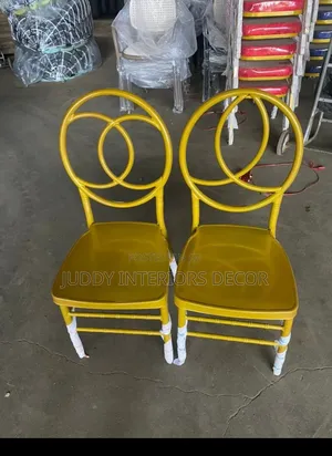 Event Metal Chair Gold Chain